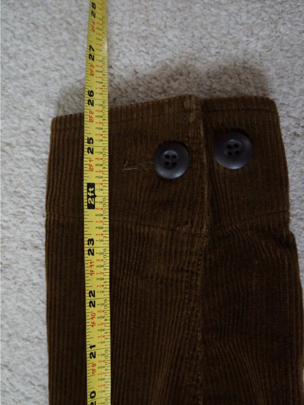 J. Crew Wallace & Barnes Corduroy Chore Jacket in Brown EUC - Picture 4 of 5